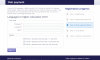 Conference payment page