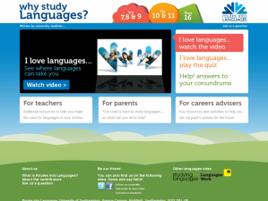 Why study languages home page