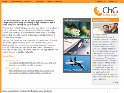ChG Southampton Ltd. home page