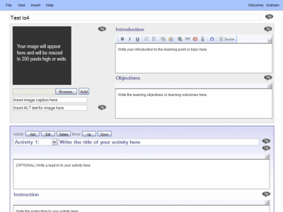 LOC tool screenshot