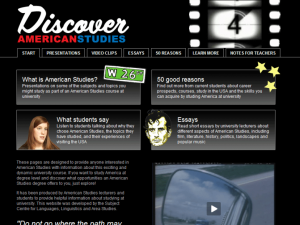 Discover America home page